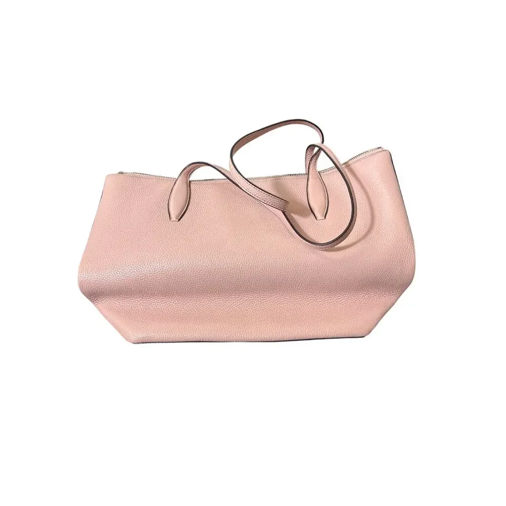Kate Spade Pink Pebbled Leather Shoulder Bag 16.5